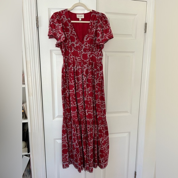 Cleobella Sasha Ankle Dress Midi Maxi - Picture 3 of 6